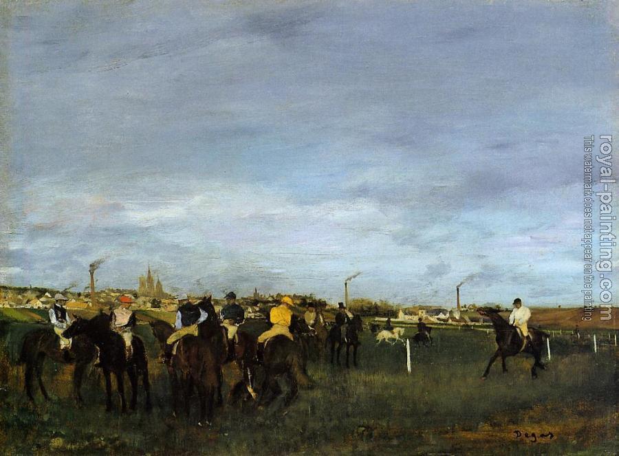 Edgar Degas : Before the Race II Edgar Degas : Before the Race II